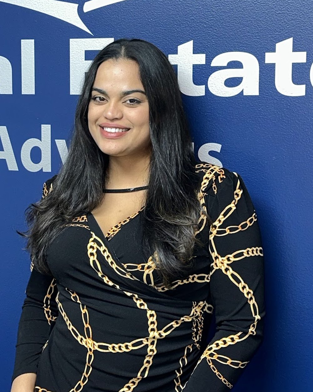 Cindy Diaz-Rodriguez at the United Real Estate office